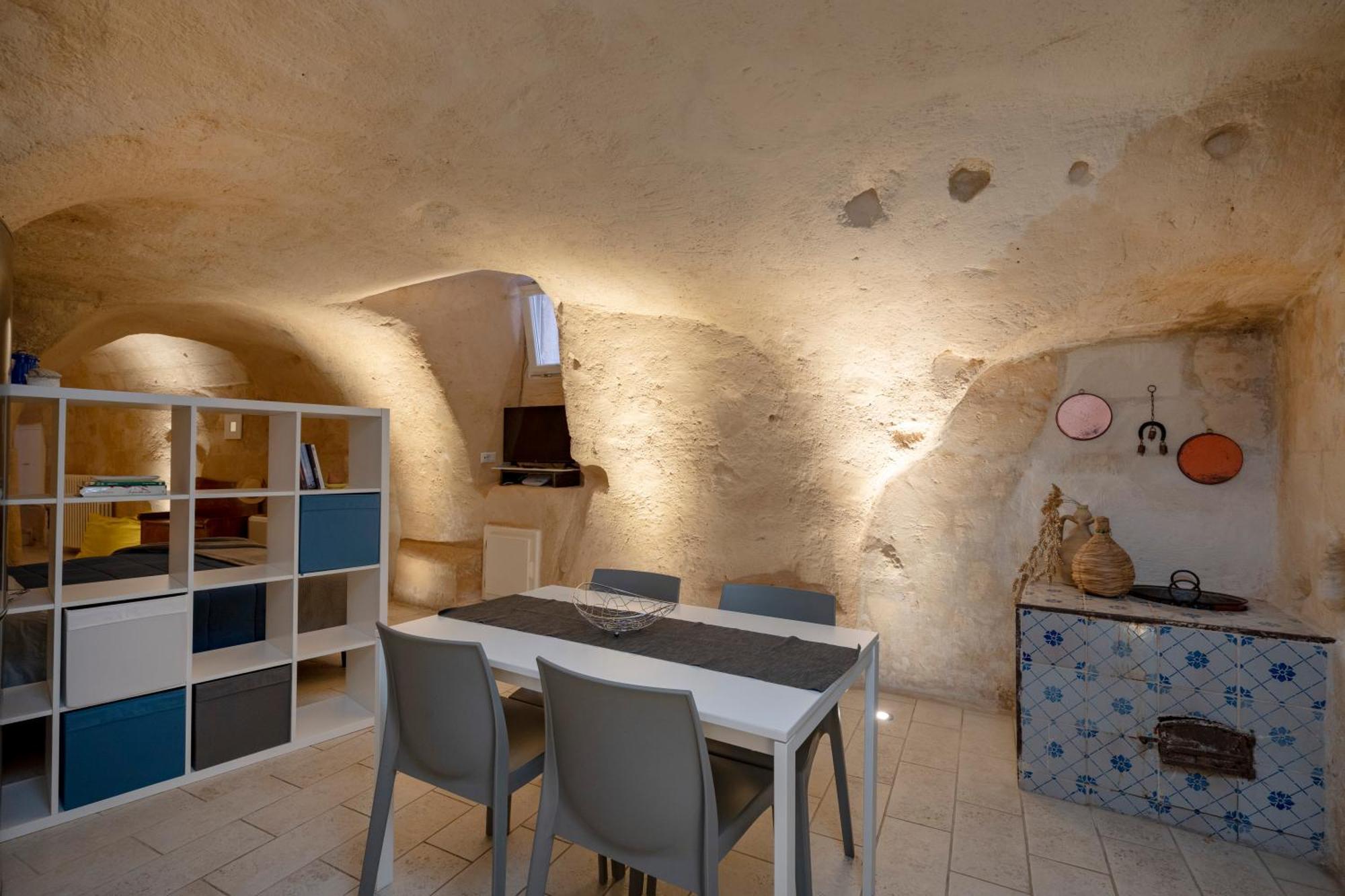شقة La Grotta Di Lulu ماتيرا المظهر الخارجي الصورة